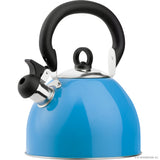 2.5L S/S Whistling Kettle in Red Camping