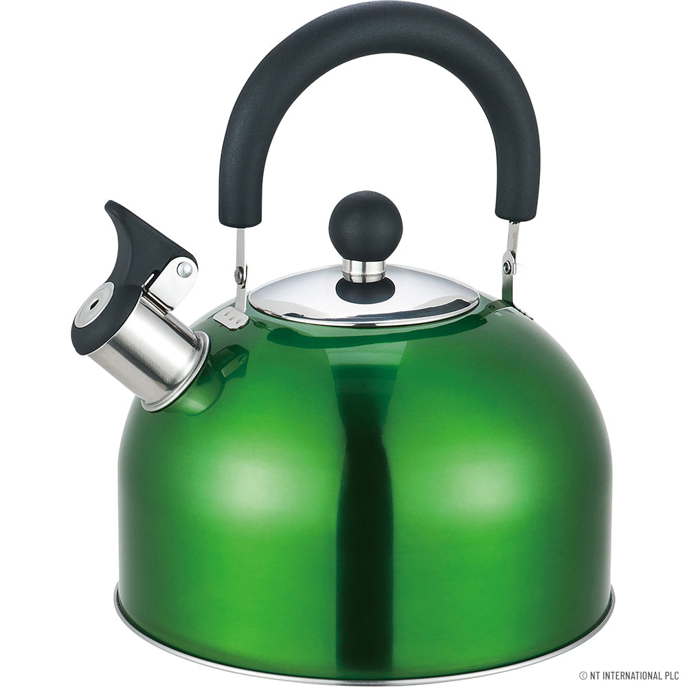 2.5L S/S Whistling Kettle in Metallic Blue