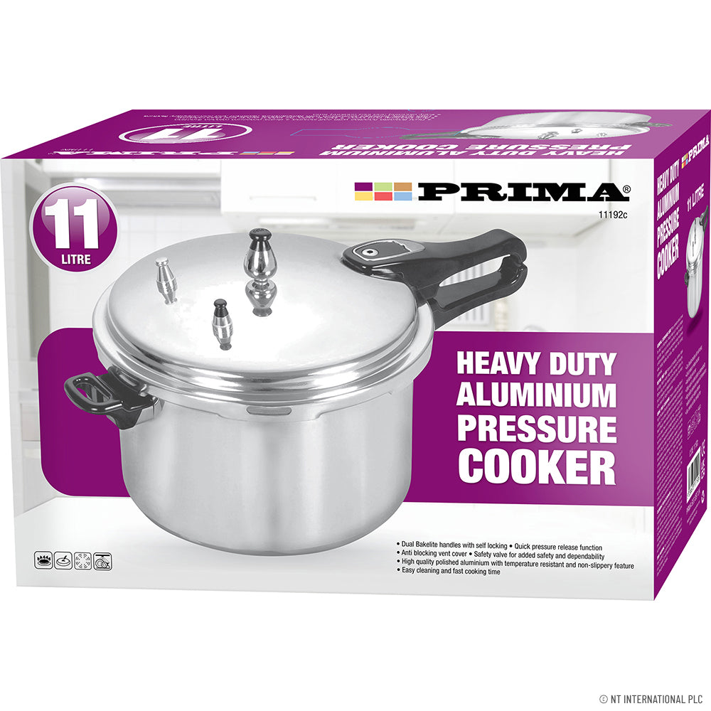11L Aluminium Pressure Cooker With Induction