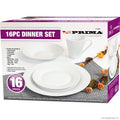 16pc Dinner Set in White Colour