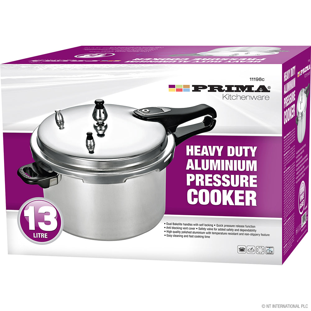 13L Aluminium Pressure Cooker With Induction