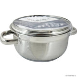Peak Kit 18cm Casserole with Glass Lid (Induction) - Peak Kit