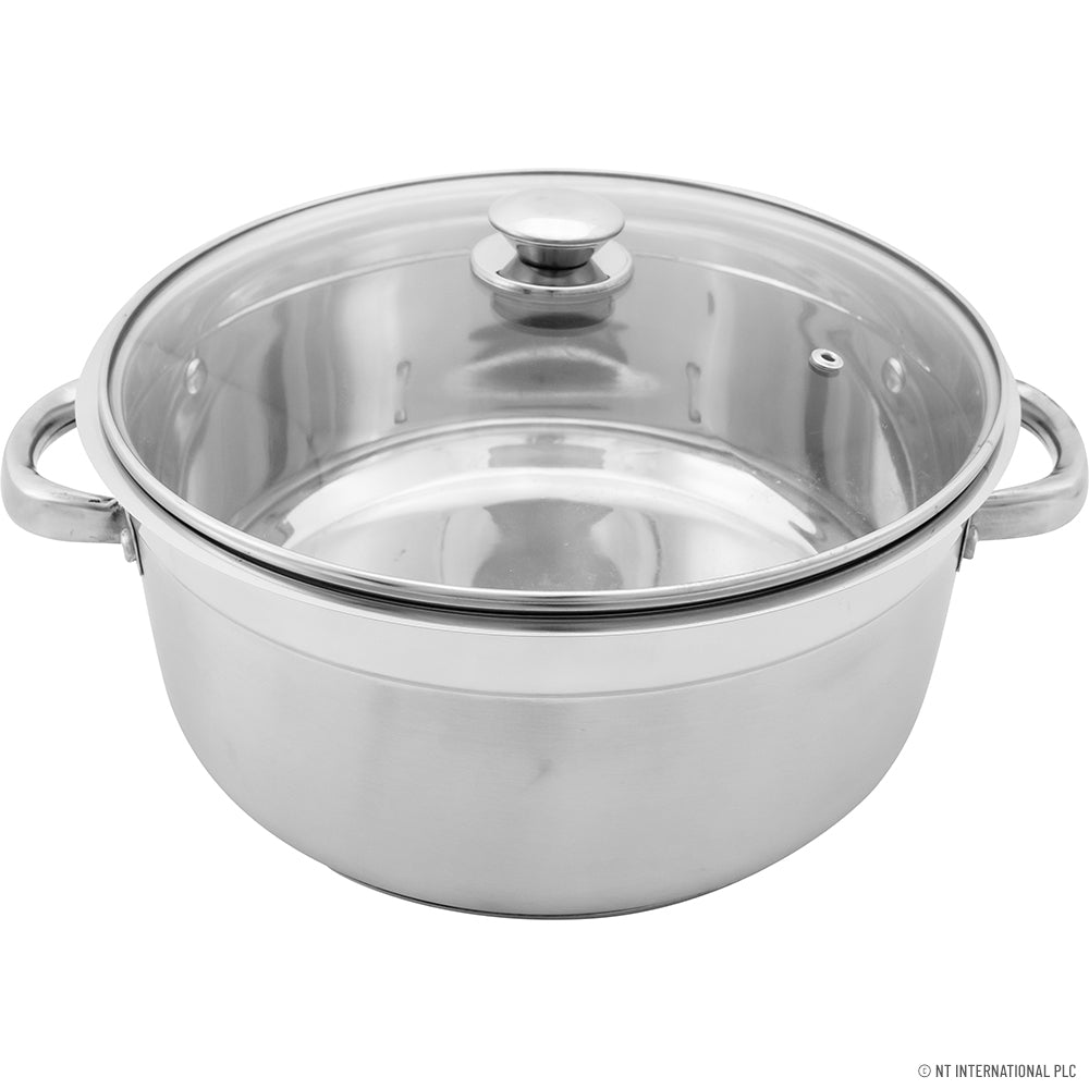Professional Casserole Induction 28cm glass l