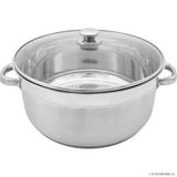 Professional Casserole Induction 28cm glass l