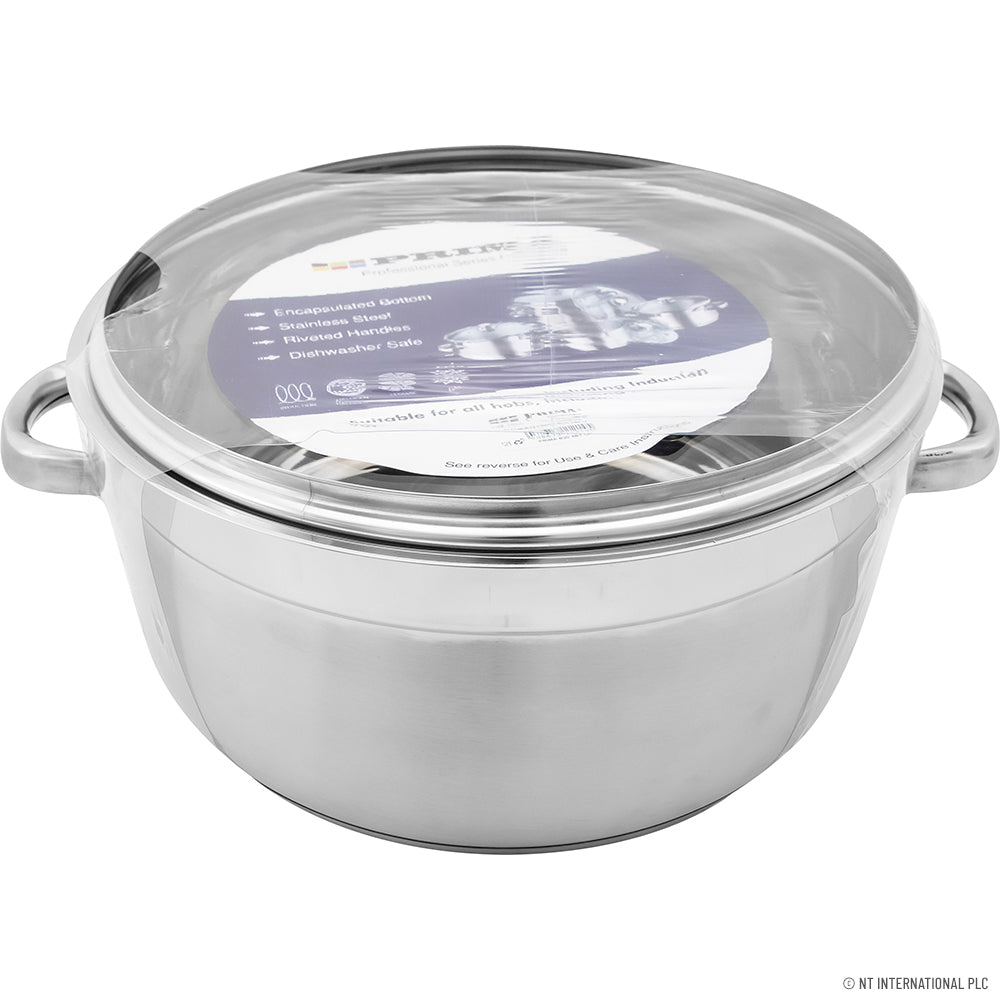 Professional Casserole Induction 28cm glass l