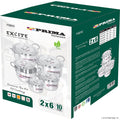 10pc CASSEROLE SET WITH LIDS (20-28cm)