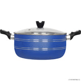 10pc NON-STICK CASSEROLE SET (20 - 28cm) 2x6