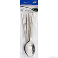 6pc S/S Dessert Spoon with Header Card