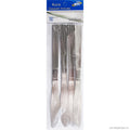 4pc S/S Dessert Knife with Header Card