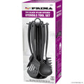 7pc Black Nylon Kitchen Utensil Tool Set