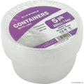 5pk 400ml / 13.5 Oz Round Containers
