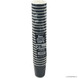 25PC - 8Oz Ripple Wall Cup (Brown)