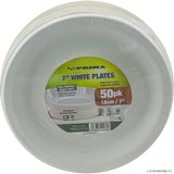 7" Round Plate - Pk50 Bagesse