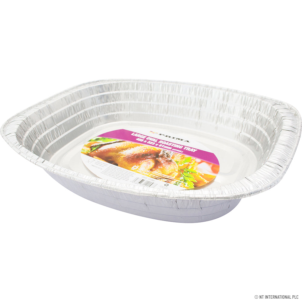 1pk Oval Roaster - Aluminium Foil