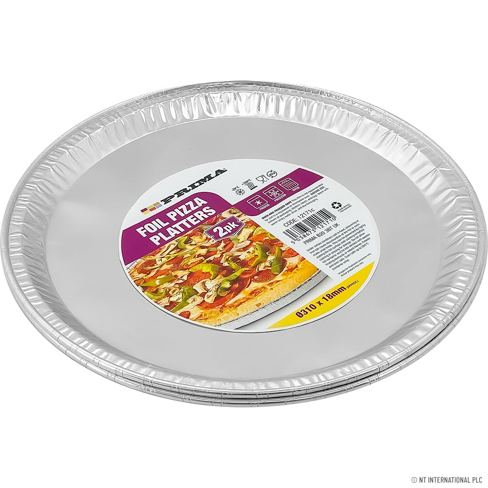 Foil Pizza Platters 2PK