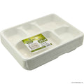 Bagasse Tableware (5cp Lunch Plate) Pk25