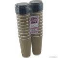 Ripple Wall Paper Cup (20oz Brown Cup with Lid