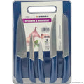 Plastic Cutting Board & 5pc Kitchen