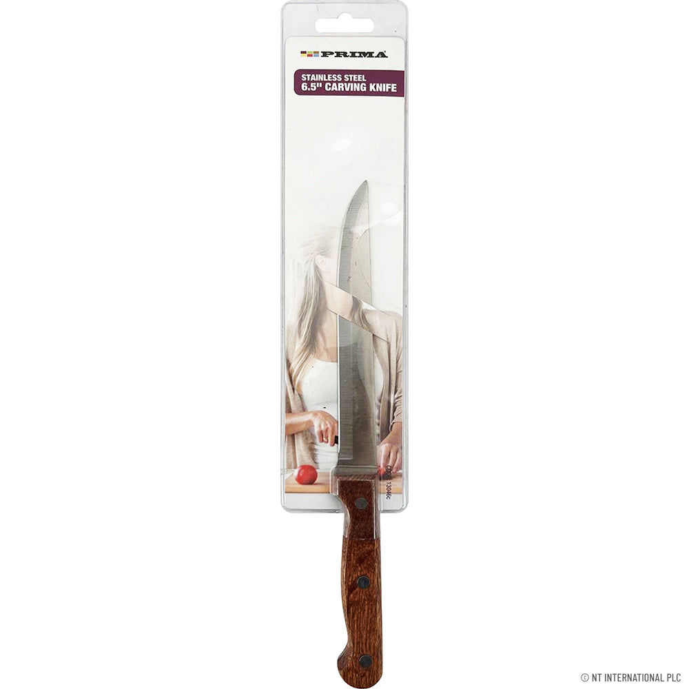 6.5" 1.8mm Carving Knife Wooden Handle