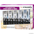12pc S/S Steak Knife and Fork set - Cutlery