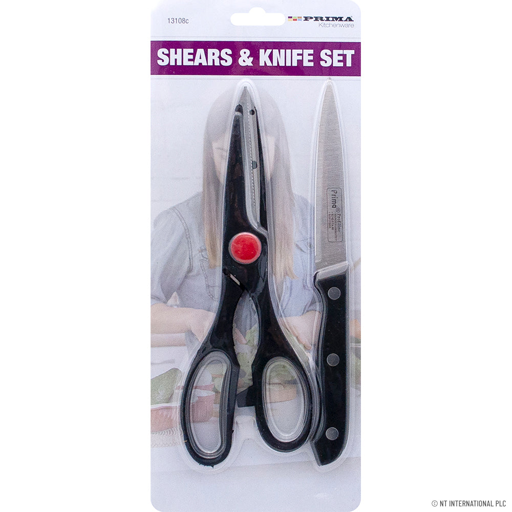 Peak Kit 2pc Kitchen Scissors& Knife Set - Peak Kit