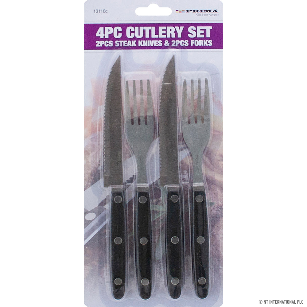 4pc Cutlery Set - Steak Knife