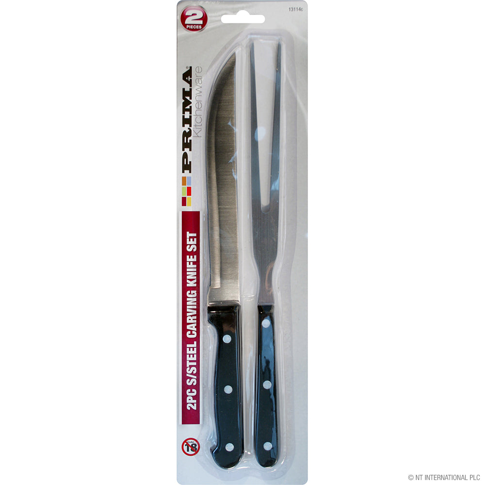 2pc Carving Set ( Knife / Fork )
