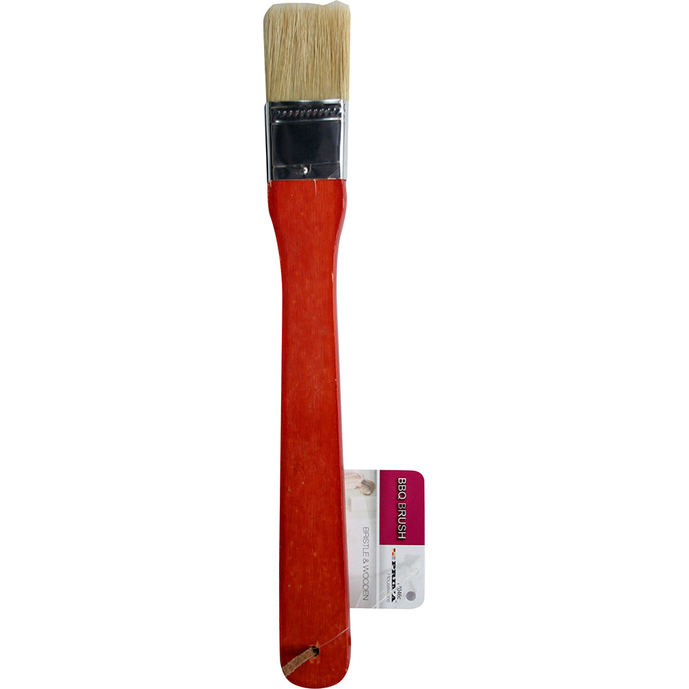 Peak Kit Stainless Steel BBQ Brush - Wooden handle - Peak Kit