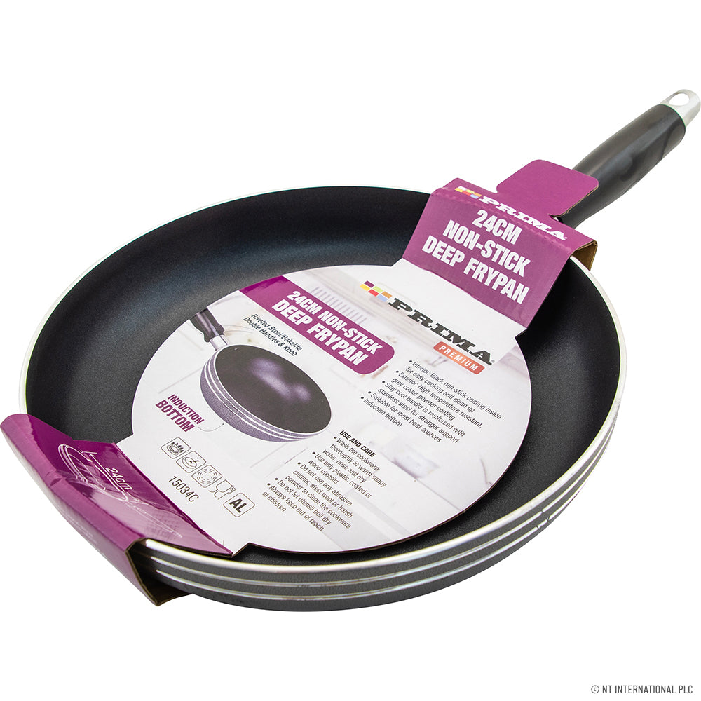 20cm Non Stick Fry Pan - Stone Vein