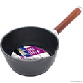16cm Milk Pan with Wooden Handle