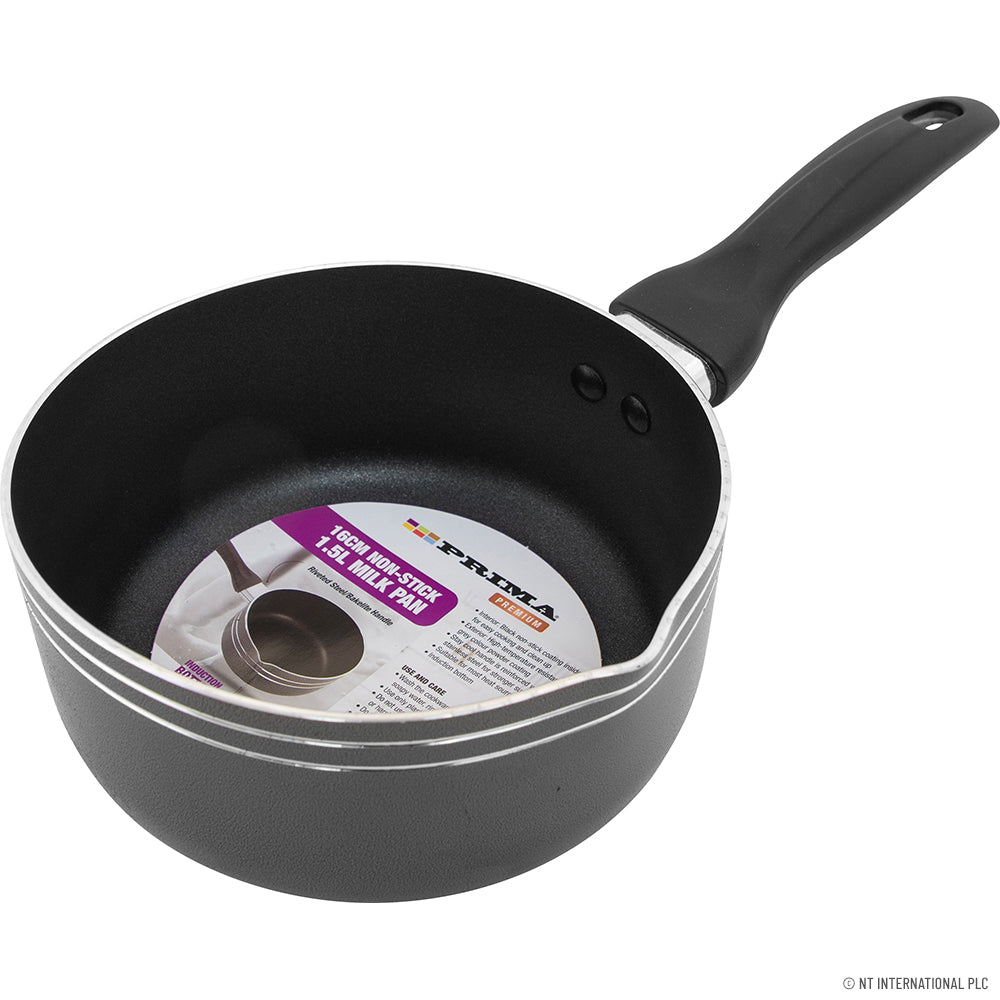 16cm Milk Pan - Stone Vein