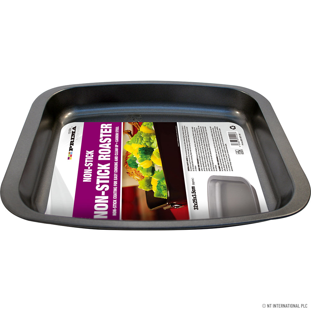 32 x 25.5 x 3.5cm Non Stick Oblong Roaster