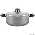 20cm N/S Casserole Set Glass Lid - Saucepan