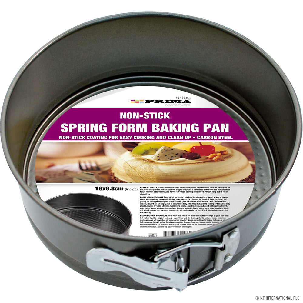 Spring Form N/S Cake Tin 18 x 6.8cm