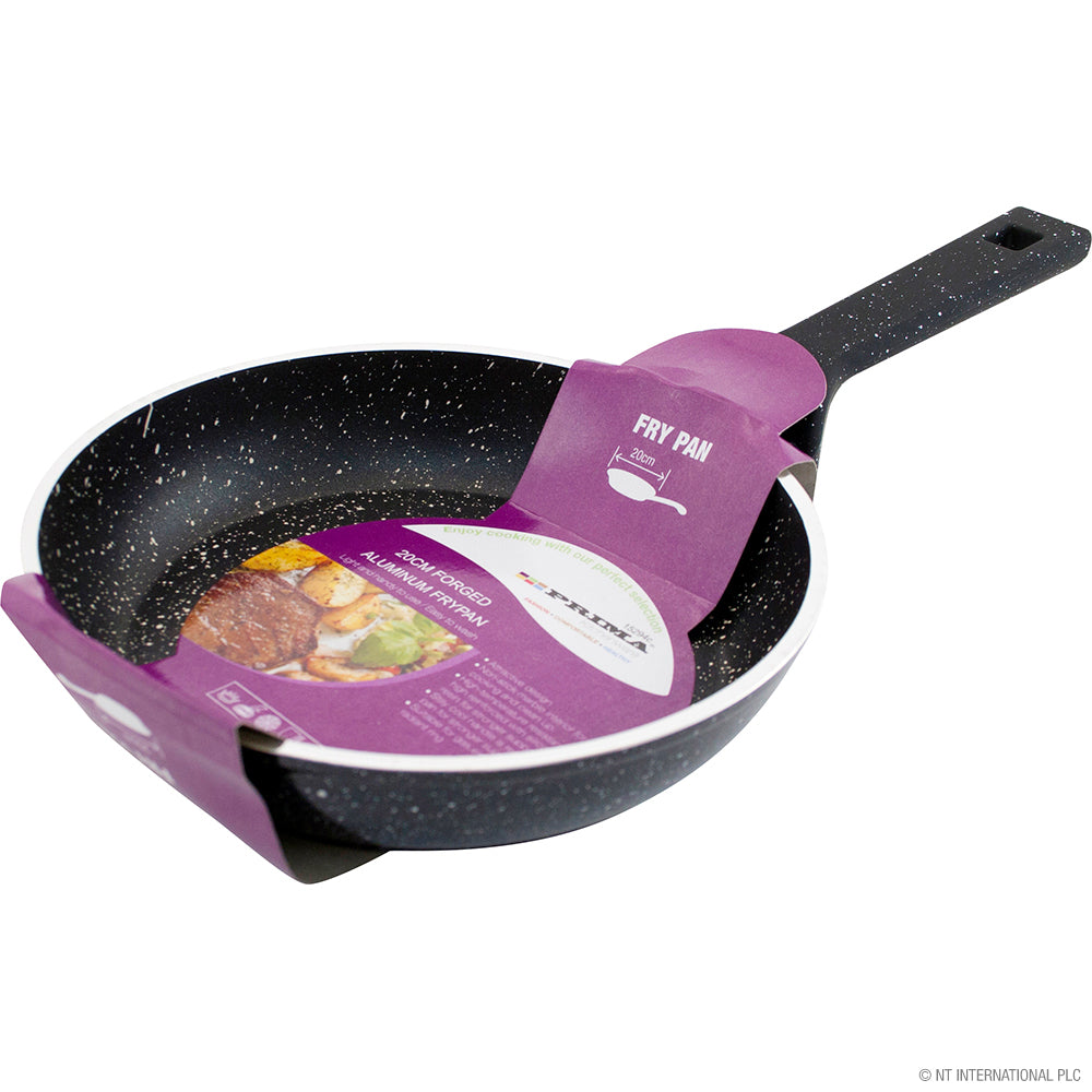 20cm Forged Frypan - Grey - Induction Bottom