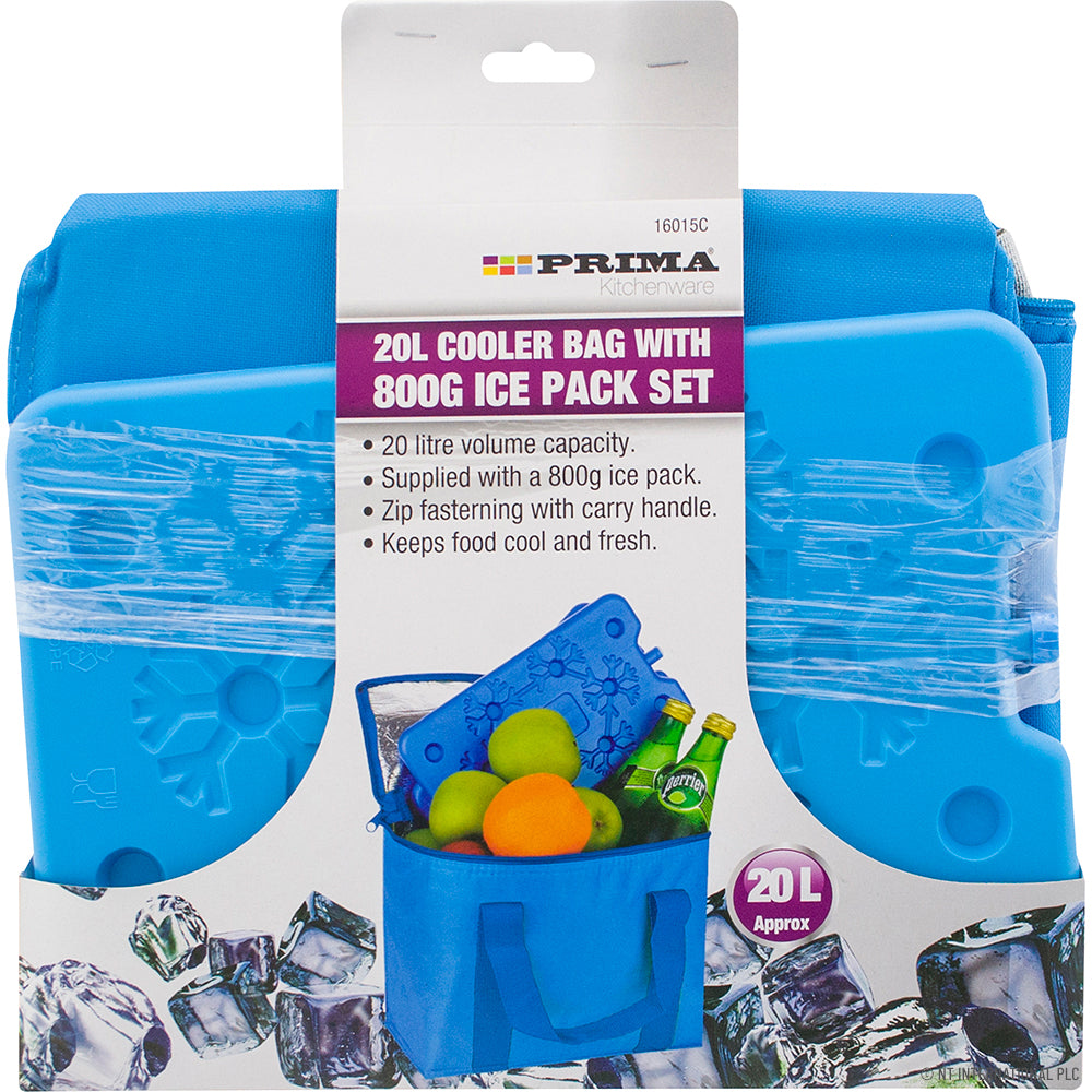 Peak Kit 20L Cooler Bag with 800g Ice Pack - Peak Kit