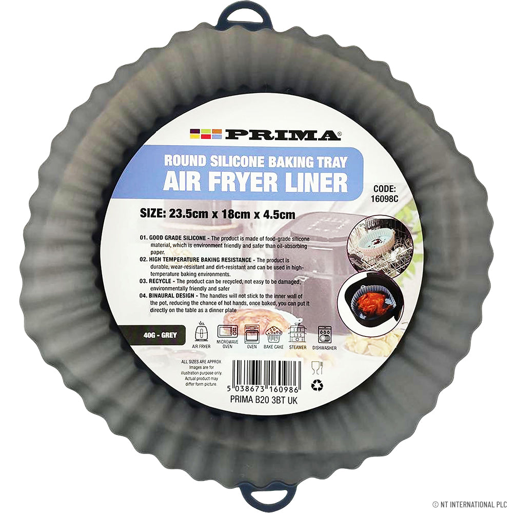 Air Fryer Liner 40G Grey (235x180x45mm)