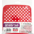 7.5" Air Fryer Liner 42G Sqaure, Red