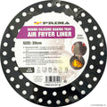 8" Air Fryer Liner 37G Round, Black