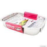 Peak Kit 27cm x 20cm Stainless Steel Roasting Pan with Rack - Peak Kit