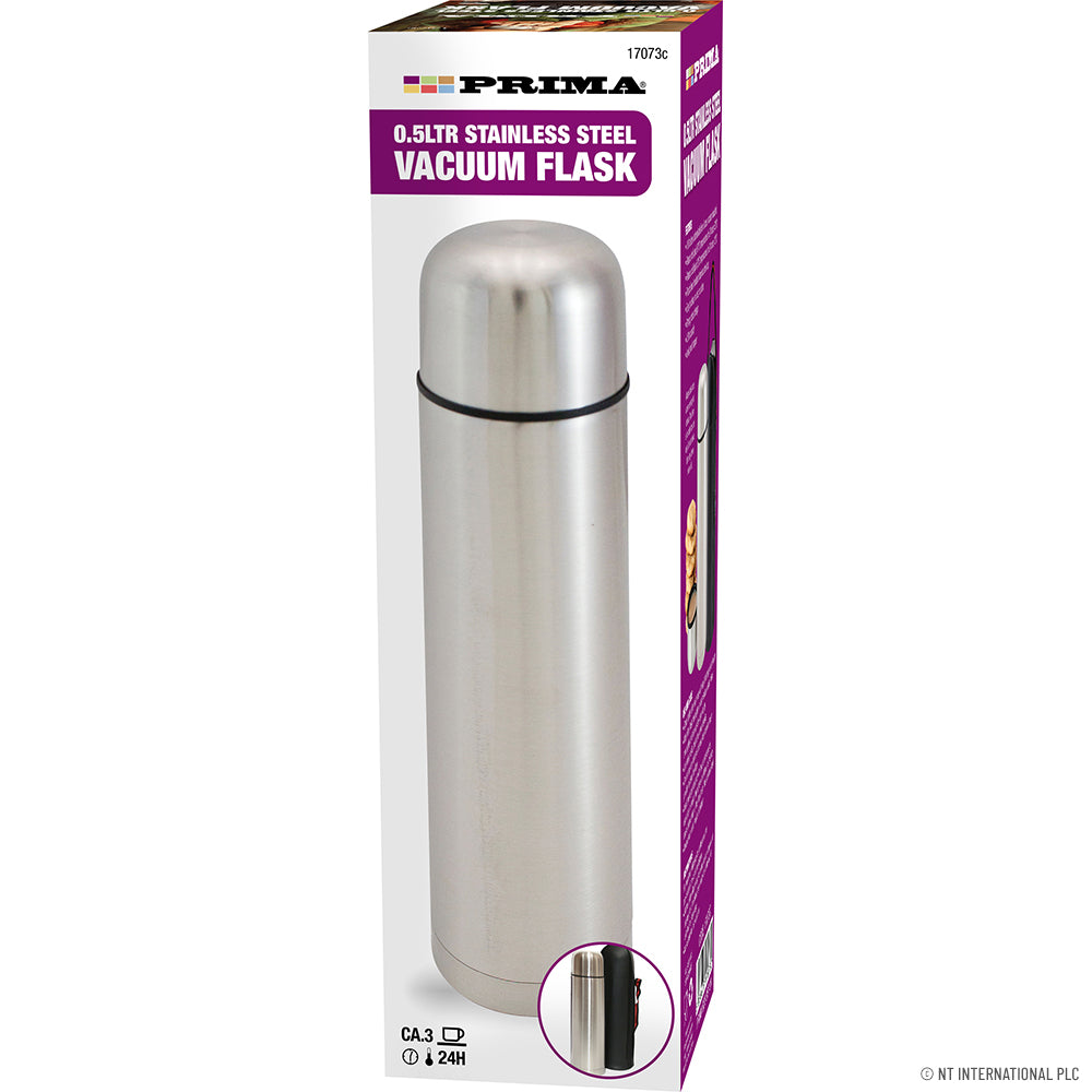 Peak Kit 0.5L Stainless Steel Vacuum Flask with Carry Case - Peak Kit