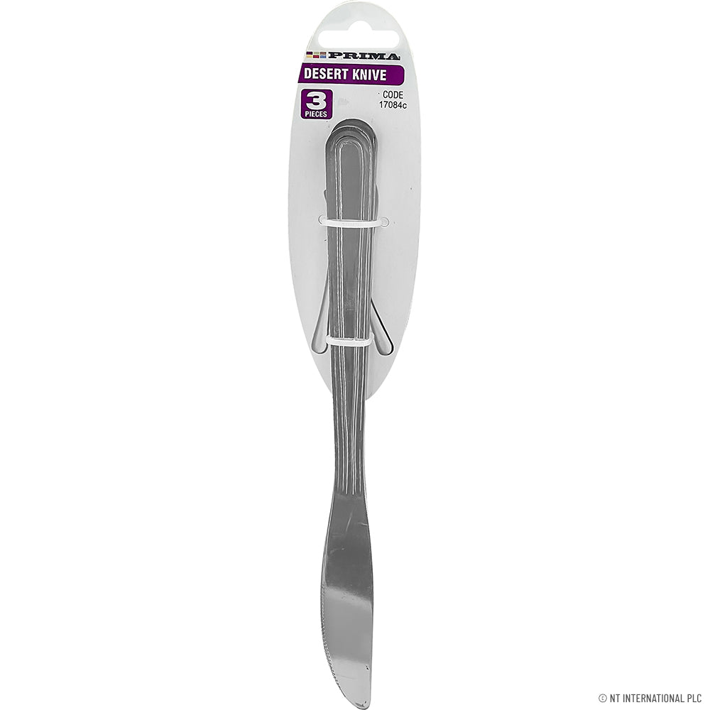 3pc Knife Set On Card