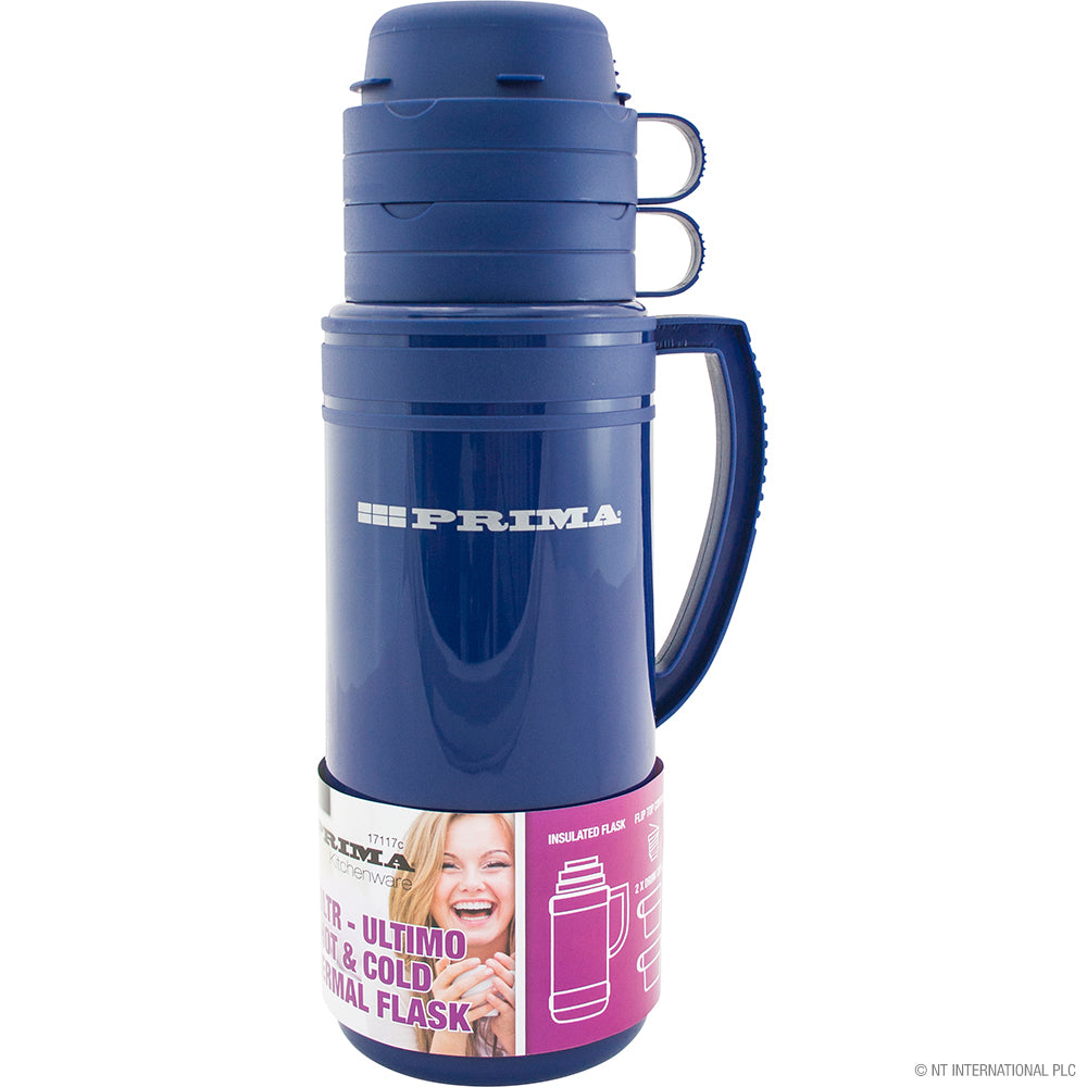 1.0L Thermal Vaccum Flask - 3 Colours
