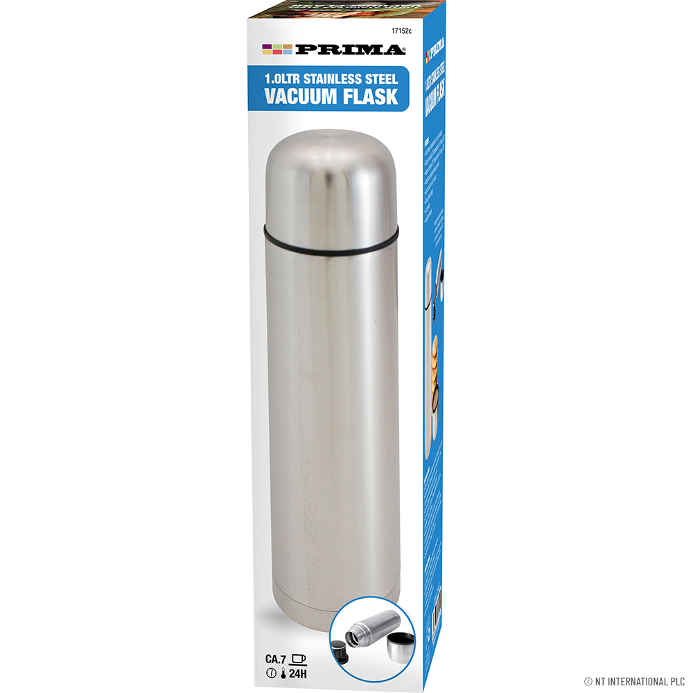 1L S/S Vaccum Flask - Colour Box