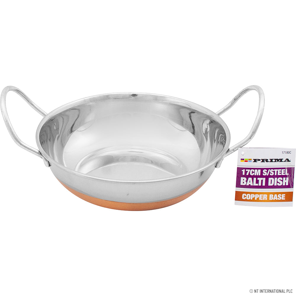 15cm Balti Dish With Copper Base