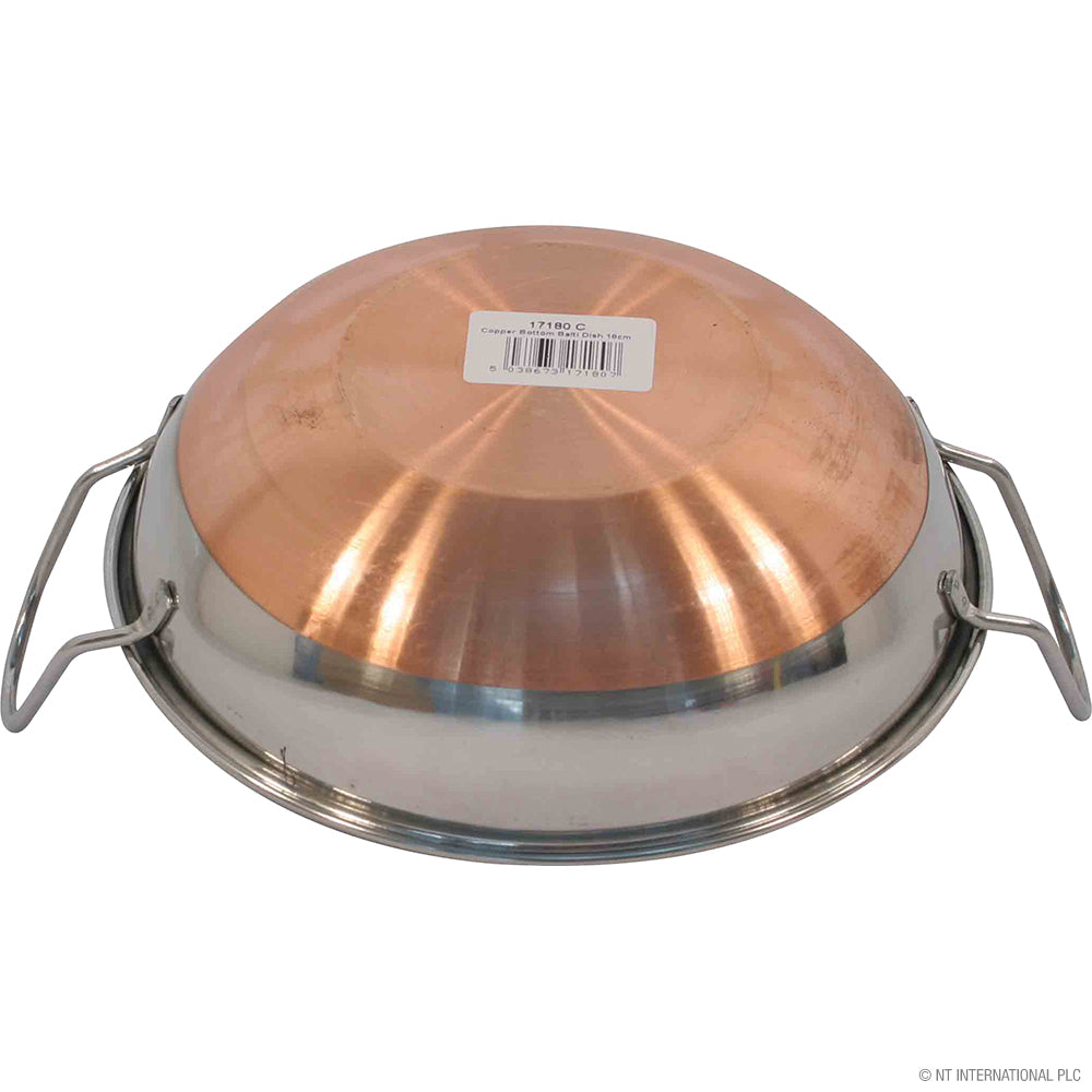 15cm Balti Dish With Copper Base