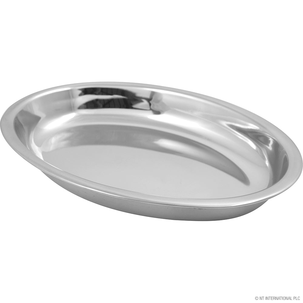 17cm S/S Oval Bowl without Lid