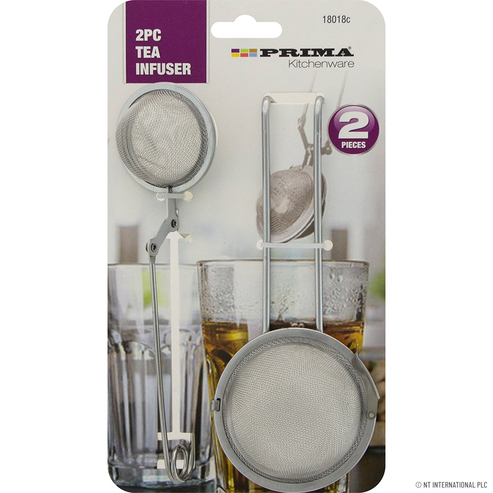 2pc S/S Tea Infuser - Strainer