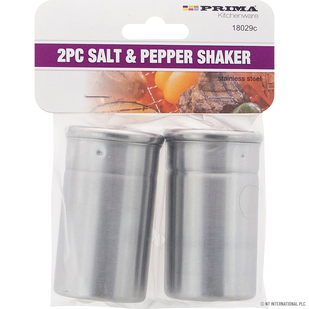 Peak Kit Stainless Steel Salt & Pepper Shaker 8x4.5cm - Peak Kit