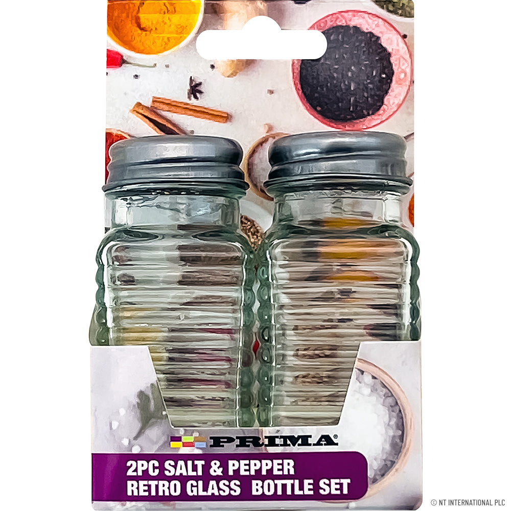 Peak Kit 2pk Glass Salt & Pepper Set - Peak Kit
